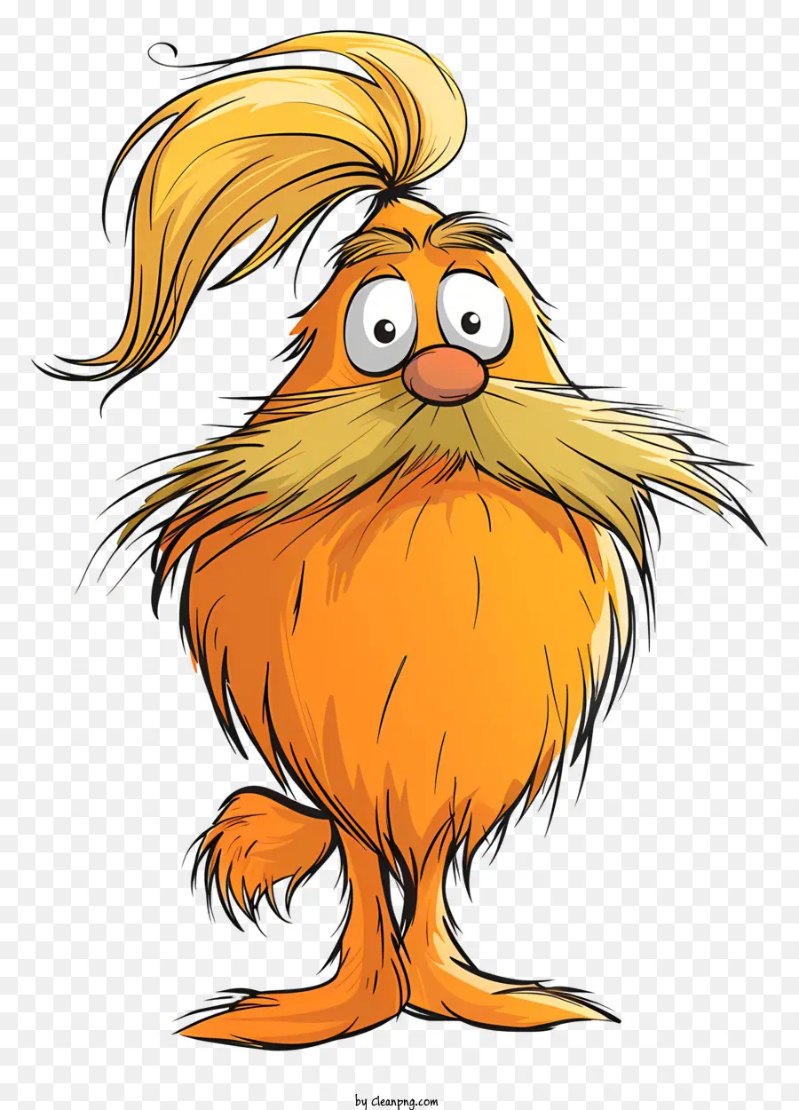 Lorax，Personnage De Dessin Animé PNG