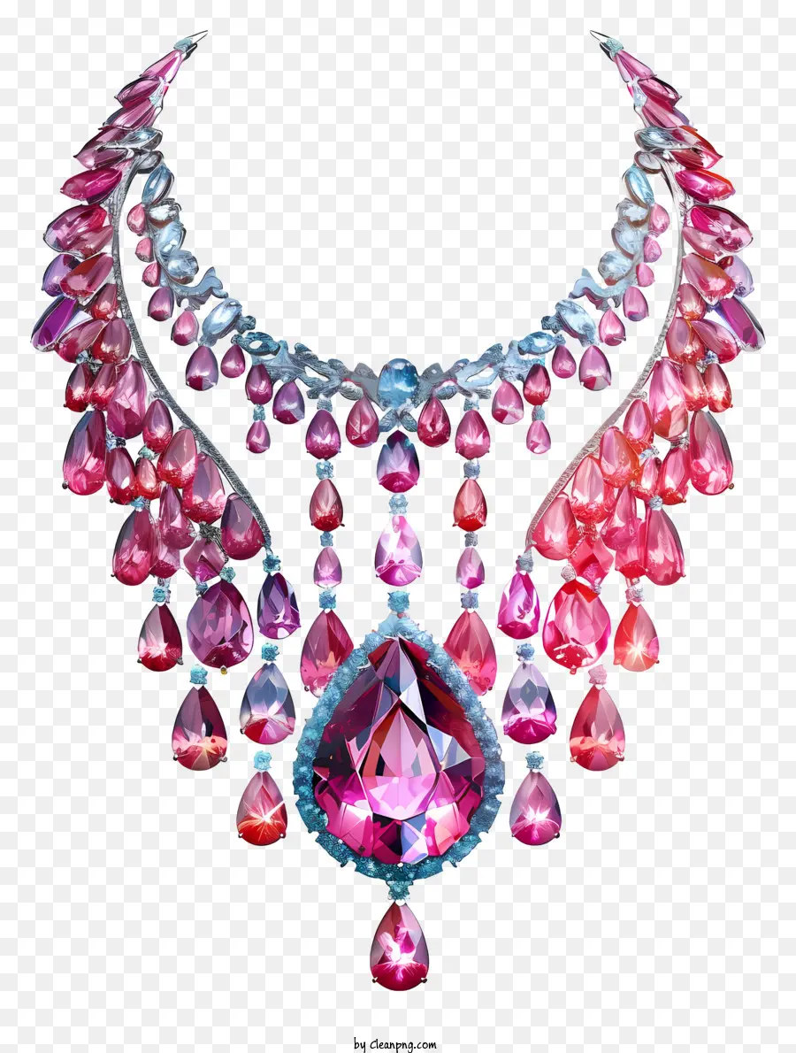 Joyau Jour，Collier De Pierres Précieuses PNG