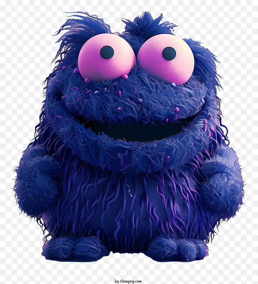 Monster Cookie，Créature Violette PNG