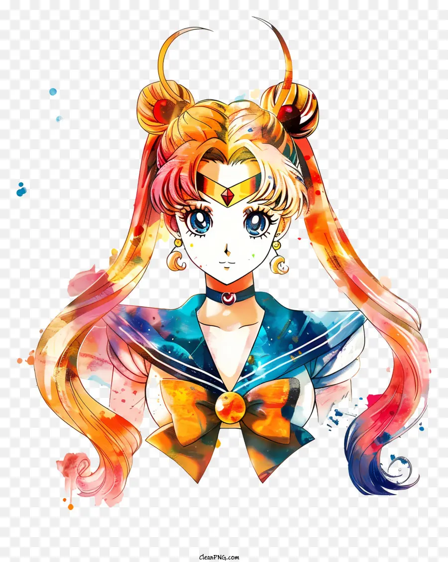 Sailor Moon，Jeune Femme PNG