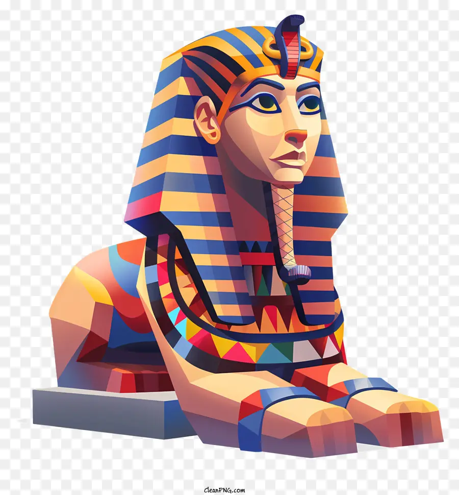 Egypte Sphinx，Pharaon PNG
