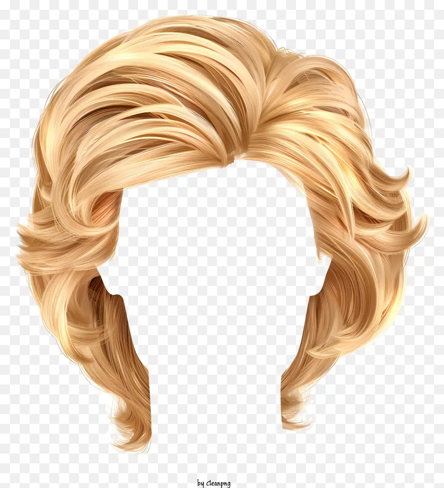 Coiffure Homme，Femme Blonde PNG