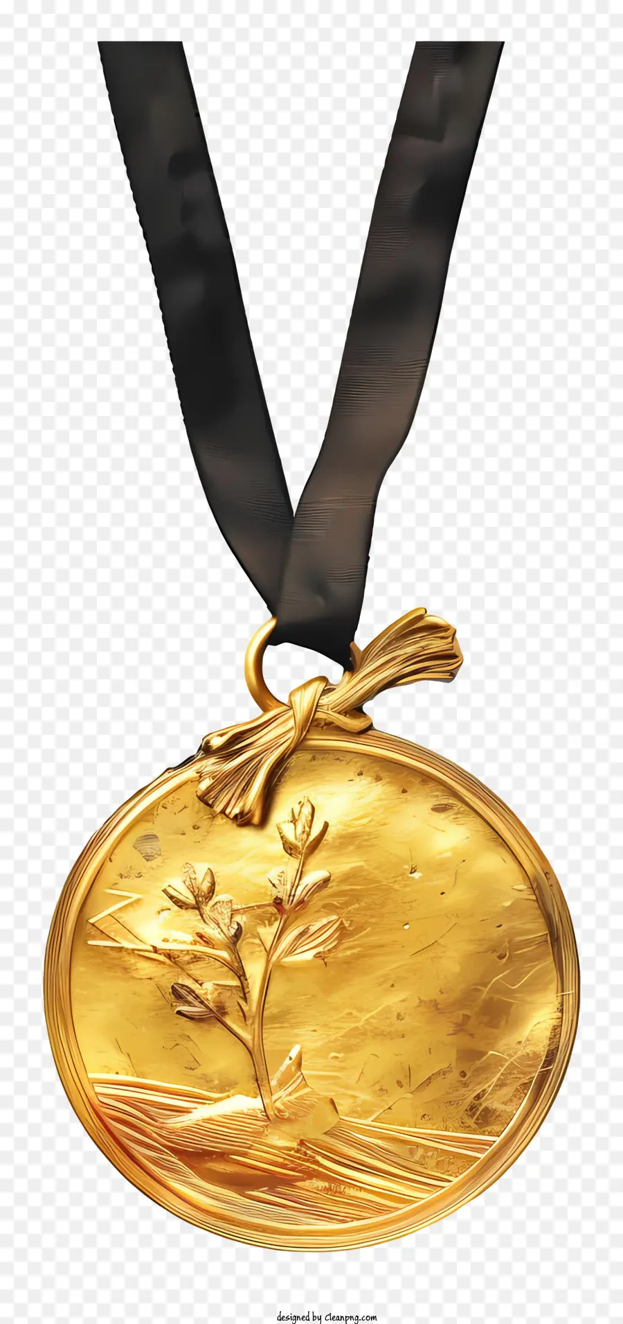 Médaille D'or，Design Gravé PNG