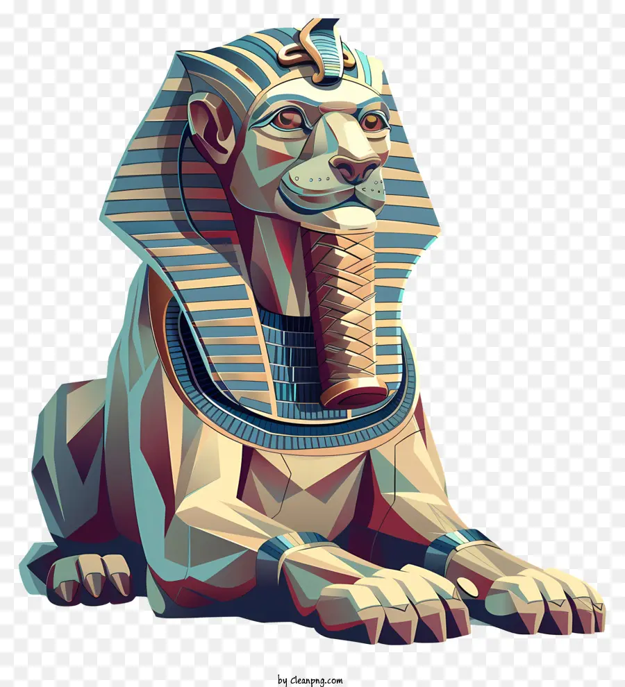 Egypte Sphinx，Sculpture égyptienne Ancienne PNG