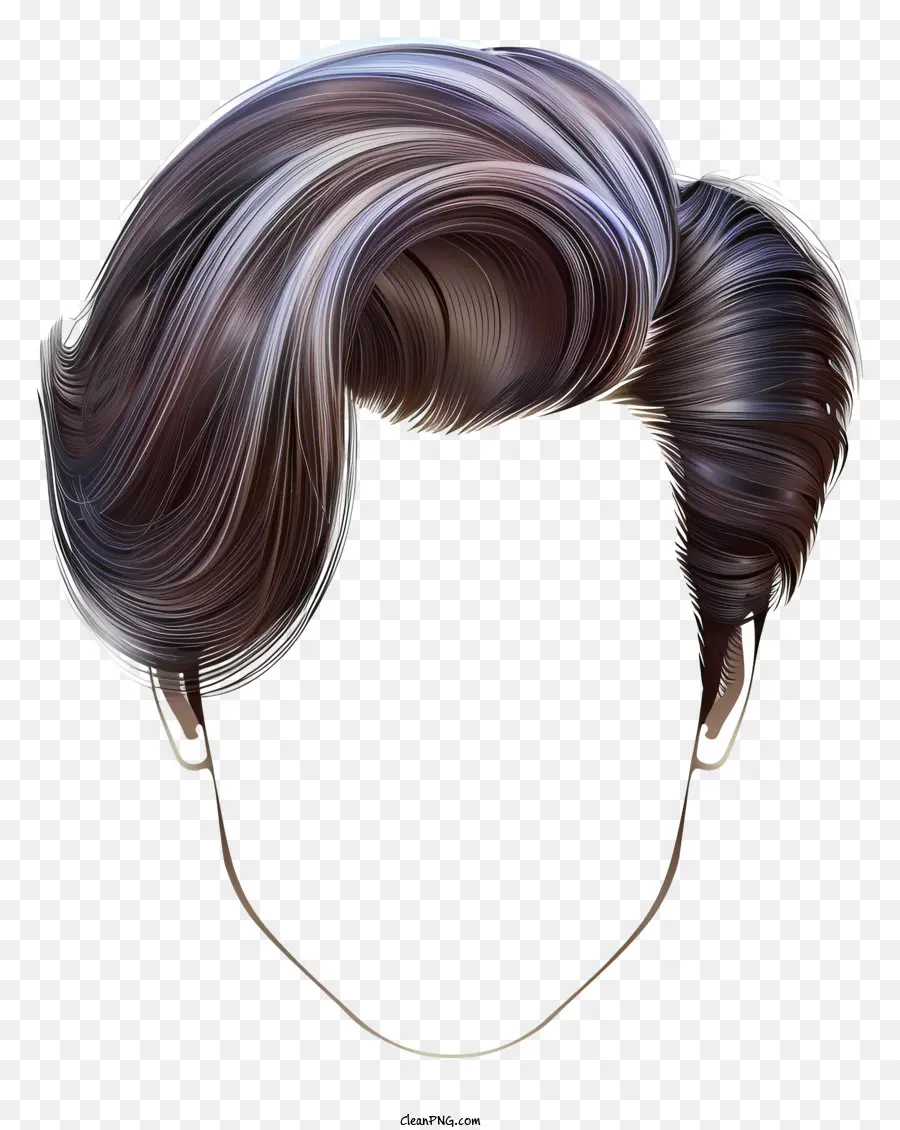 Coiffure Homme，Les Cheveux Bouclés PNG