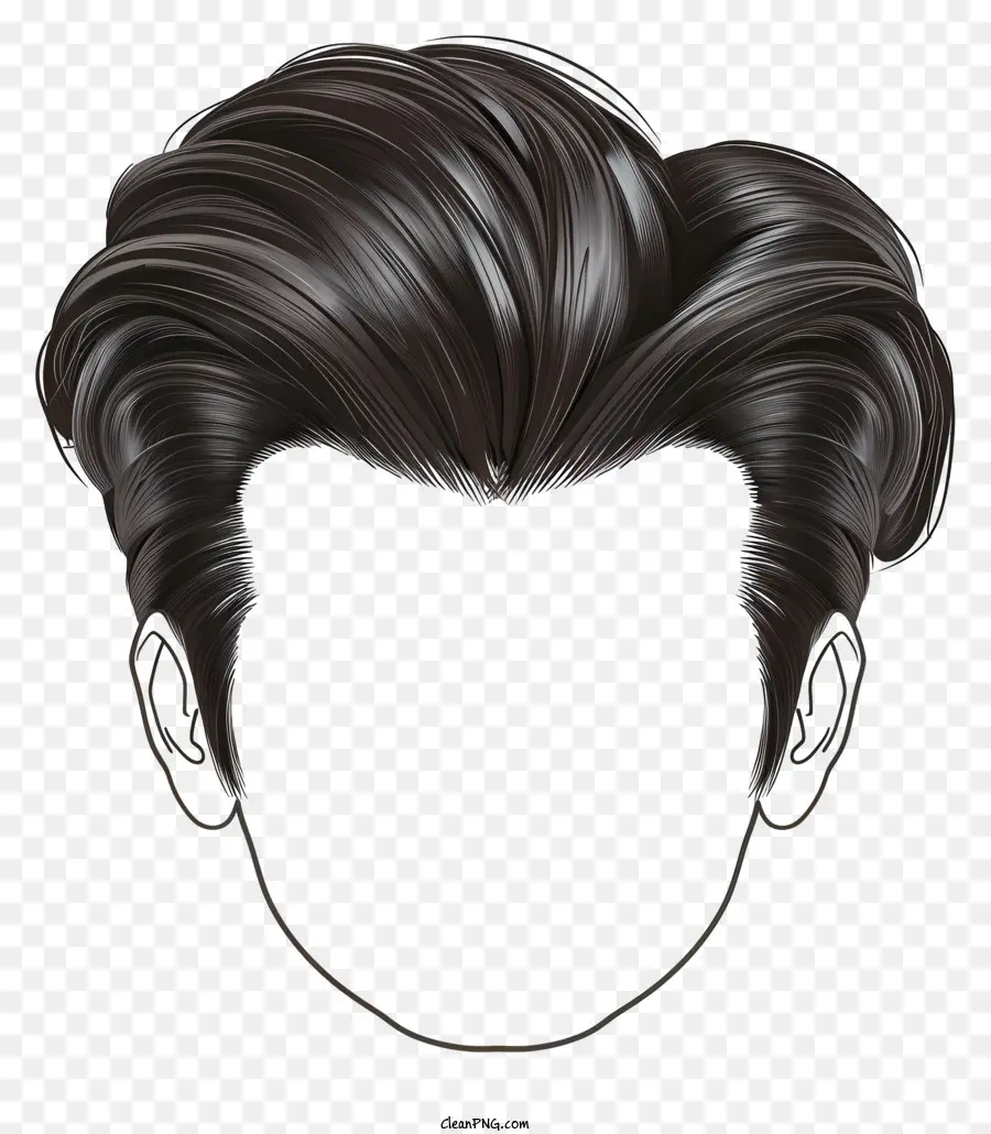 Coiffure Homme，Tête Humaine PNG