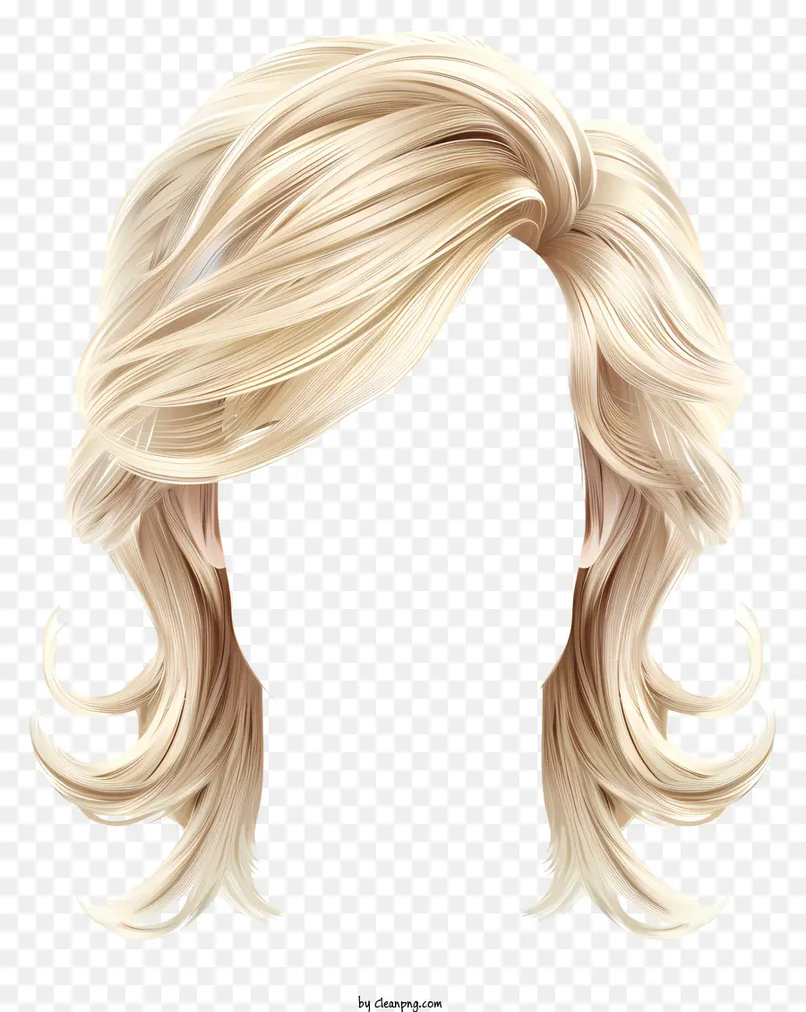 Coiffure Homme，Blonde PNG