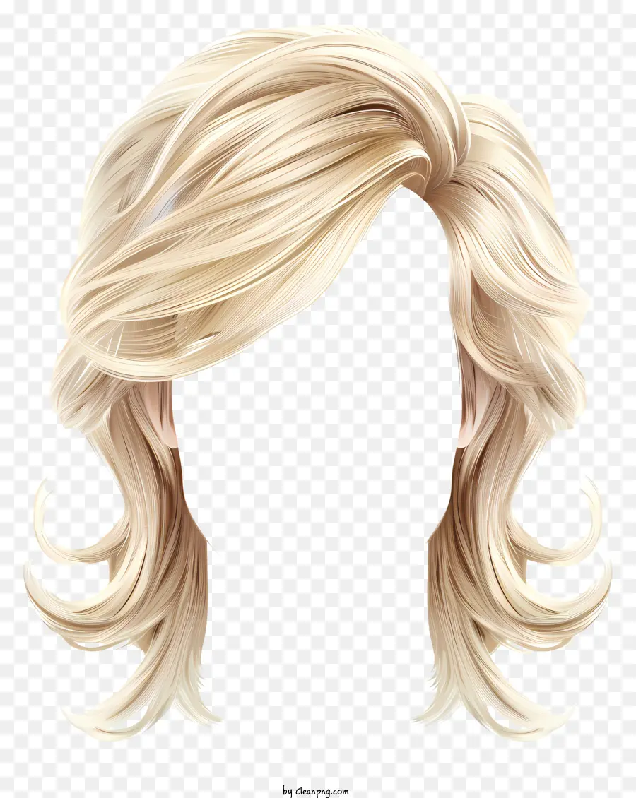 Coiffure Homme，Cheveux Blonds PNG