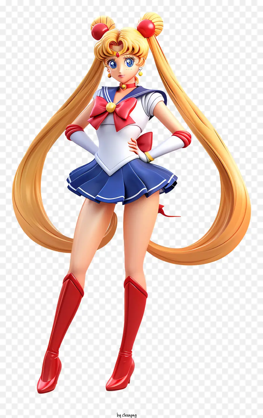 Sailor Moon，Les Cheveux Blonds PNG