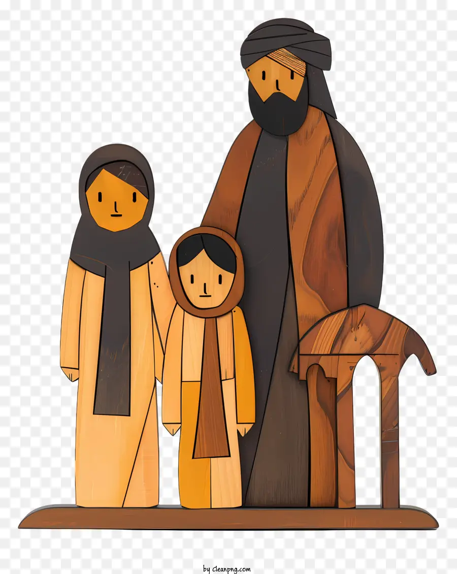 De La Famille Musulmane，Vêtements Traditionnels PNG