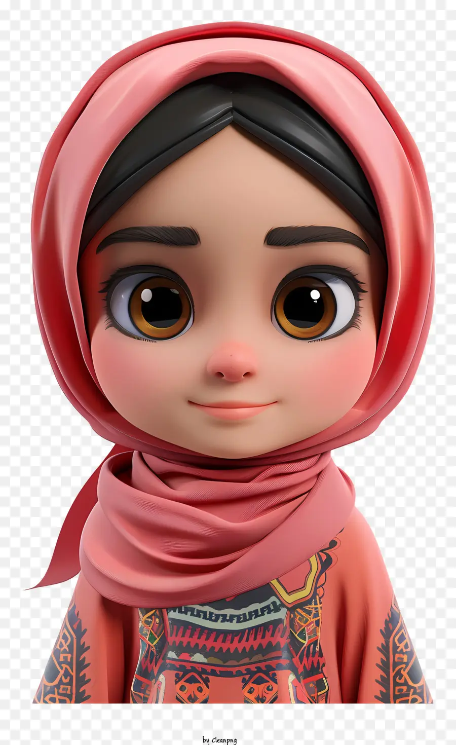 Dessin Animé De Fille Musulmane，Personnage De Dessin Animé PNG