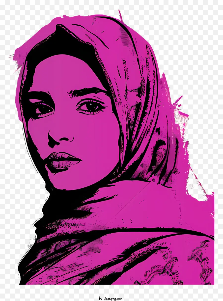 Dessin Animé De Fille Musulmane，Hijab PNG