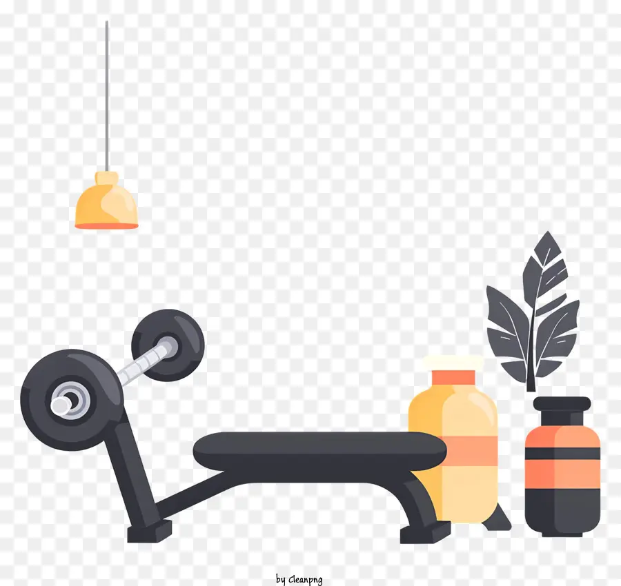 Salle De Sport，Banc De Musculation PNG