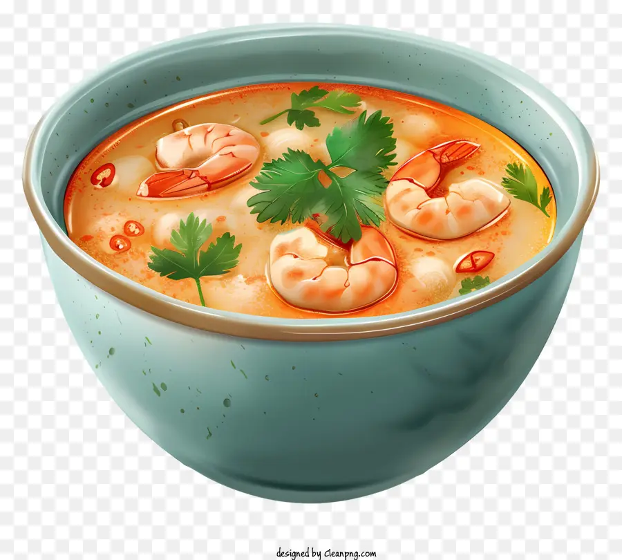 Tom Yum Goong，Chaud Et Soupe Aigre PNG