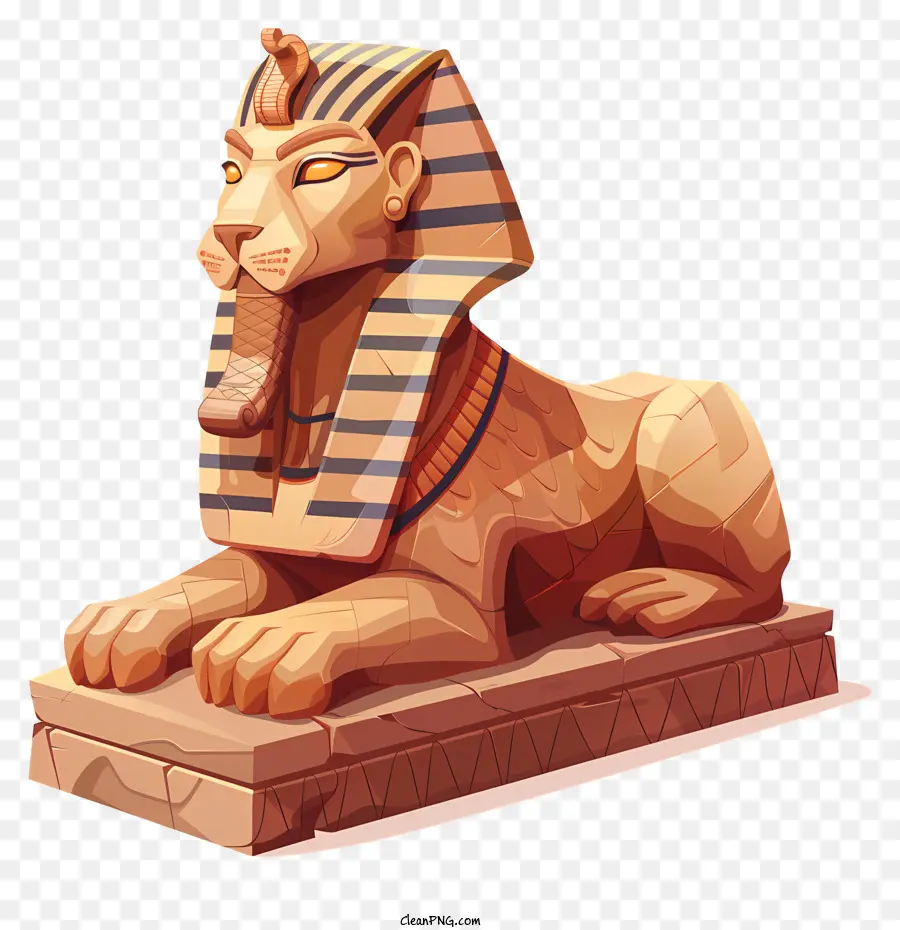 Egypte Sphinx，Statue égyptienne PNG