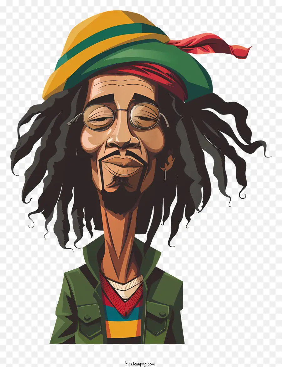 Bob Marley，Sourire PNG