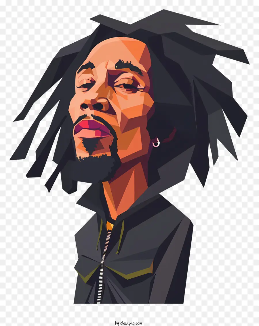 Bob Marley，Homme Noir PNG