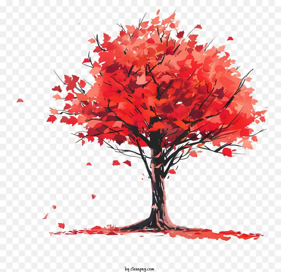 Automne Arbre，Arbre PNG