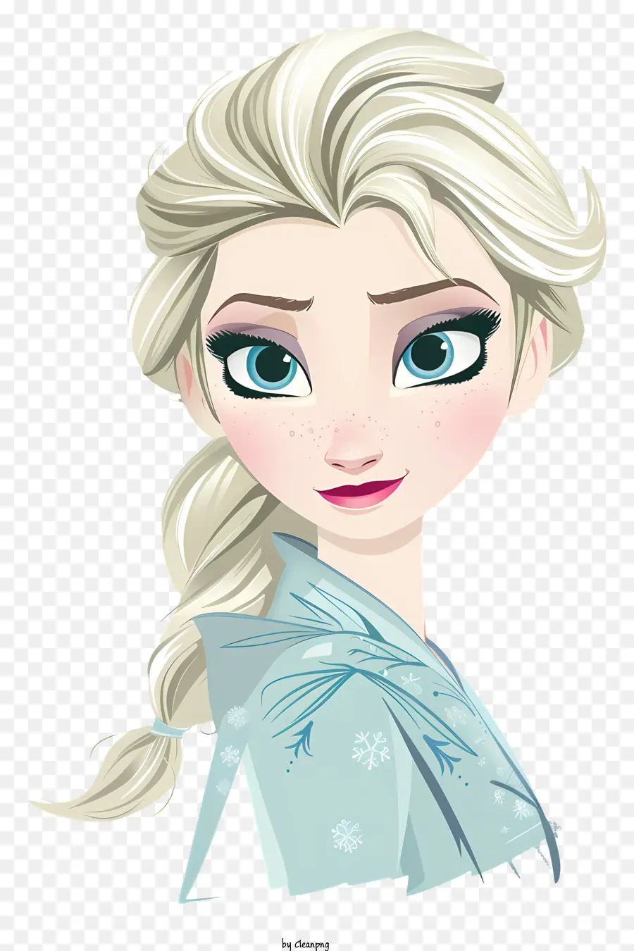 Princesse Elsa Gelée，L'anime PNG