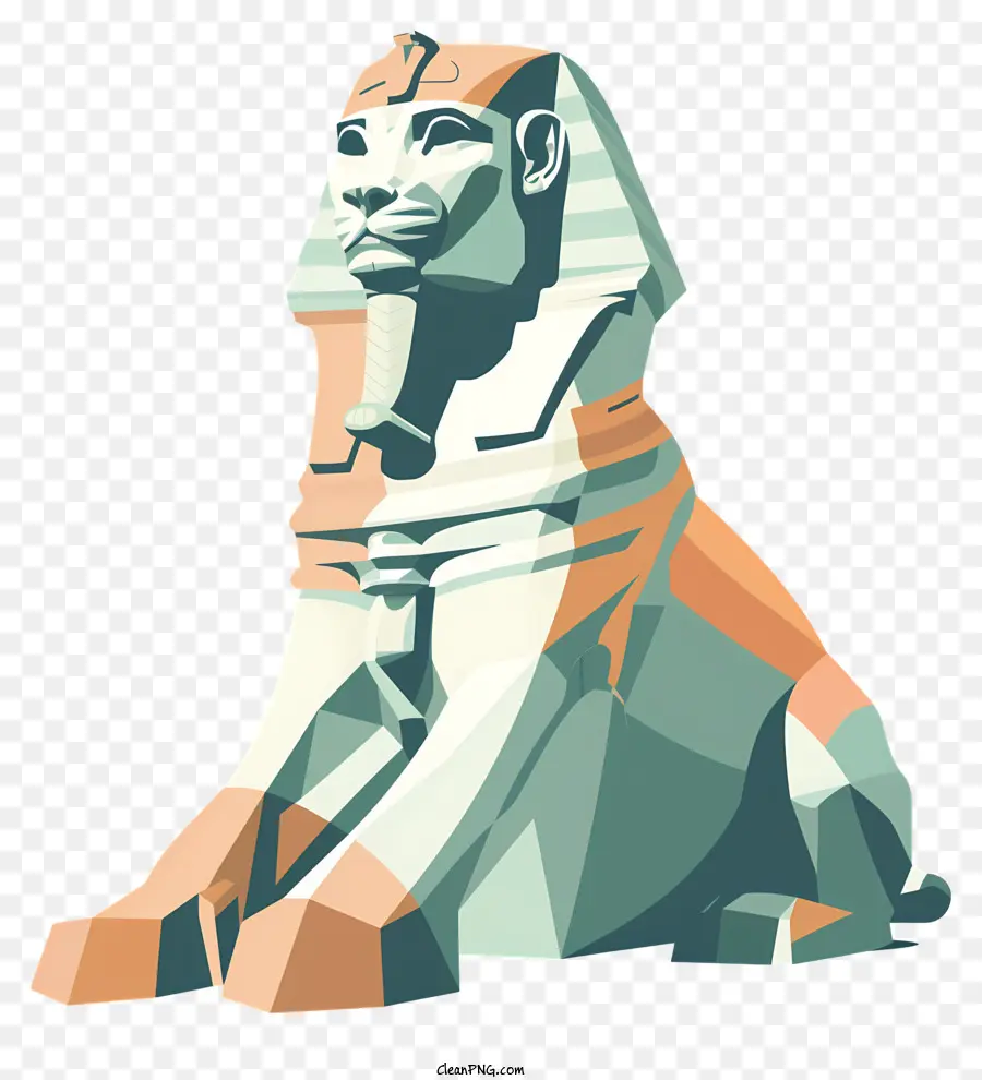 Egypte Sphinx，Statue De Lion PNG