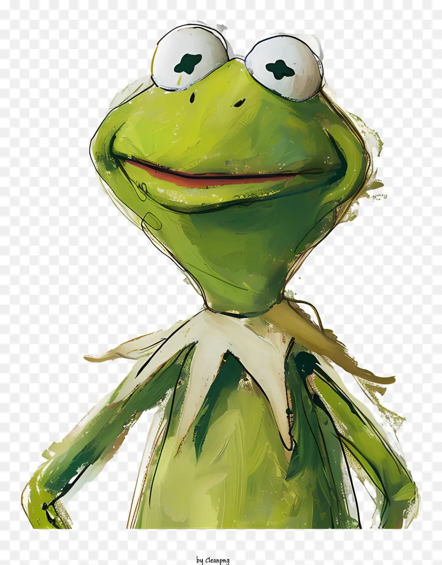 Kermit La Grenouille，Dessin De Grenouille Verte PNG