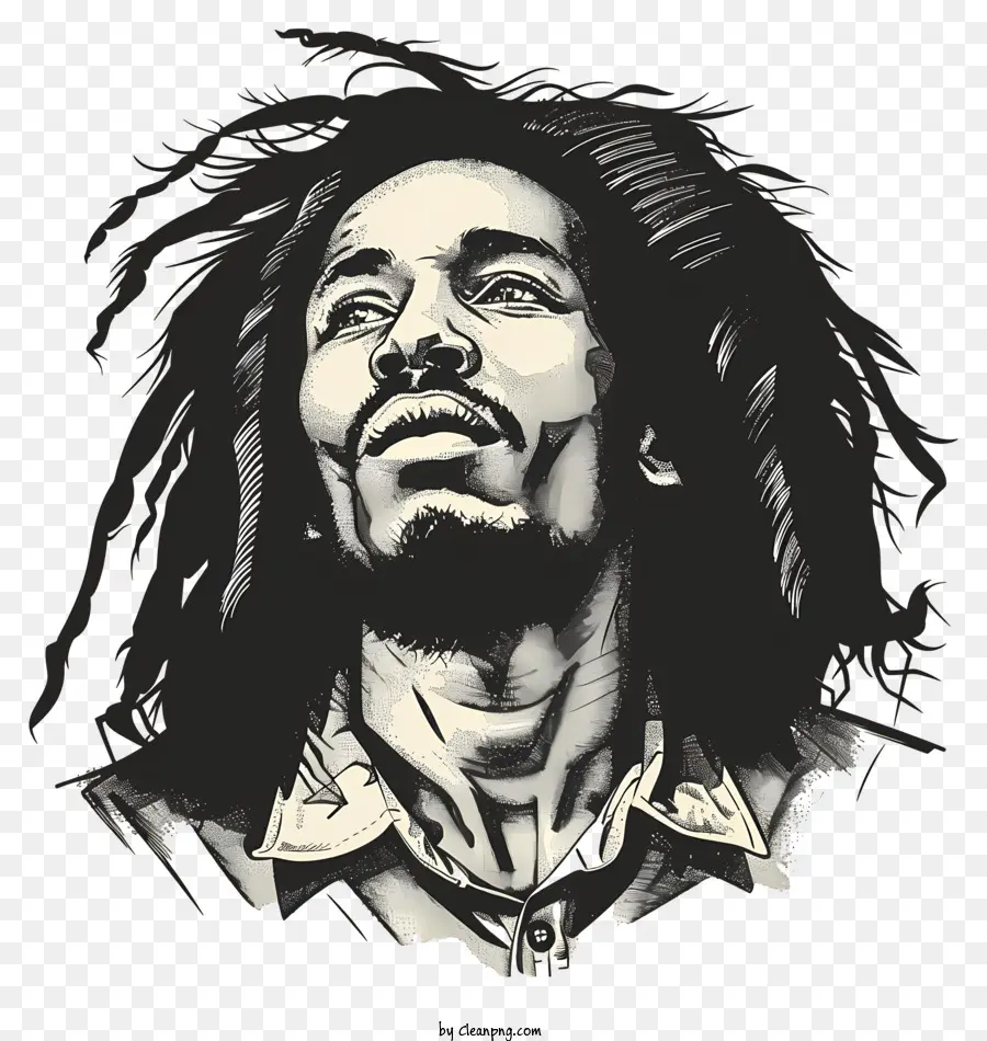 Bob Marley，Portrait PNG