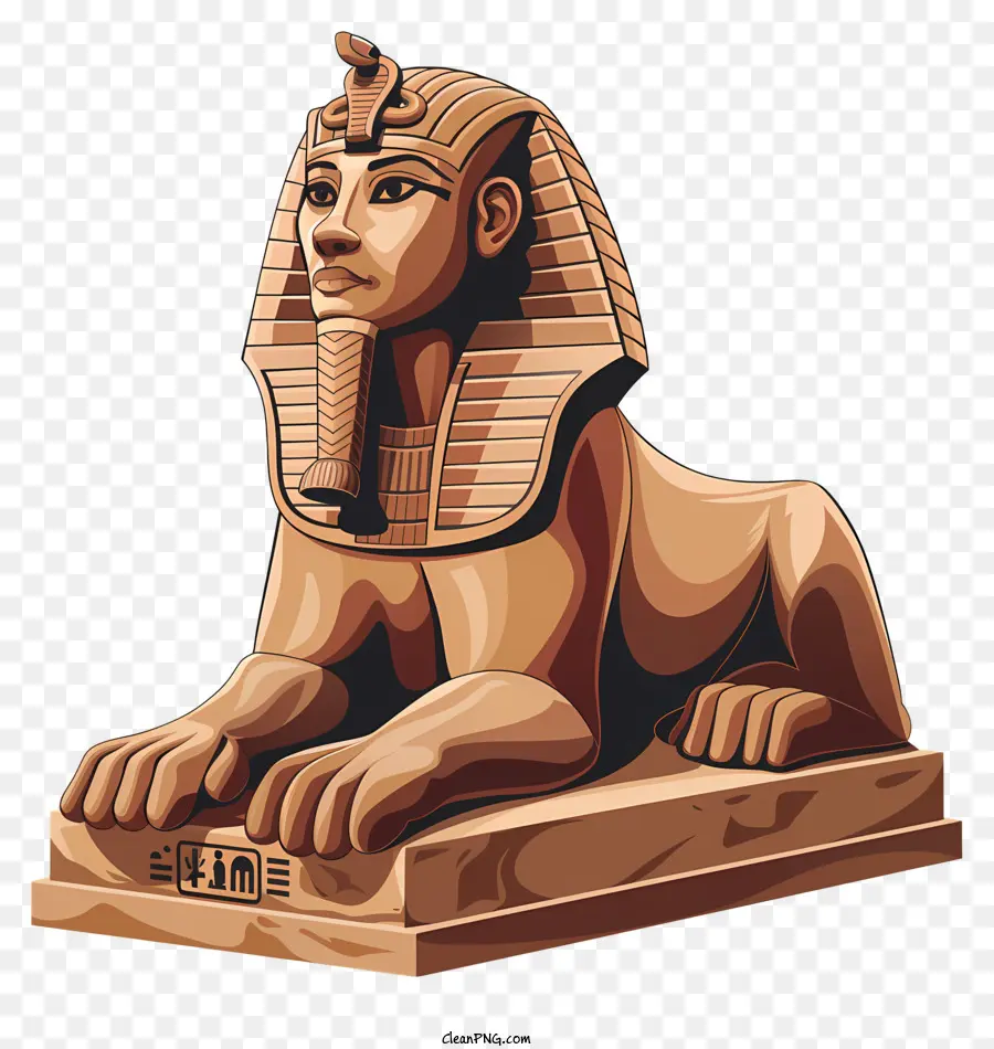 Egypte Sphinx，Pharaon PNG