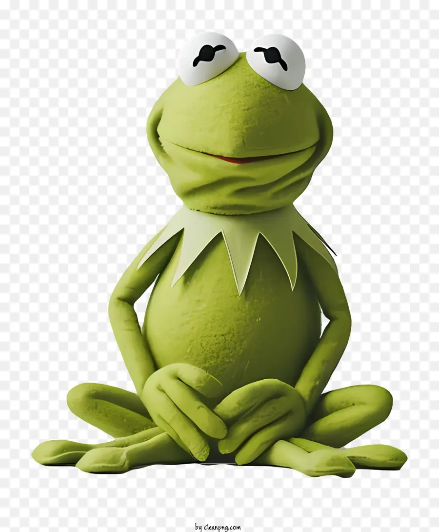 Kermit La Grenouille，Figurine De Grenouille Verte PNG