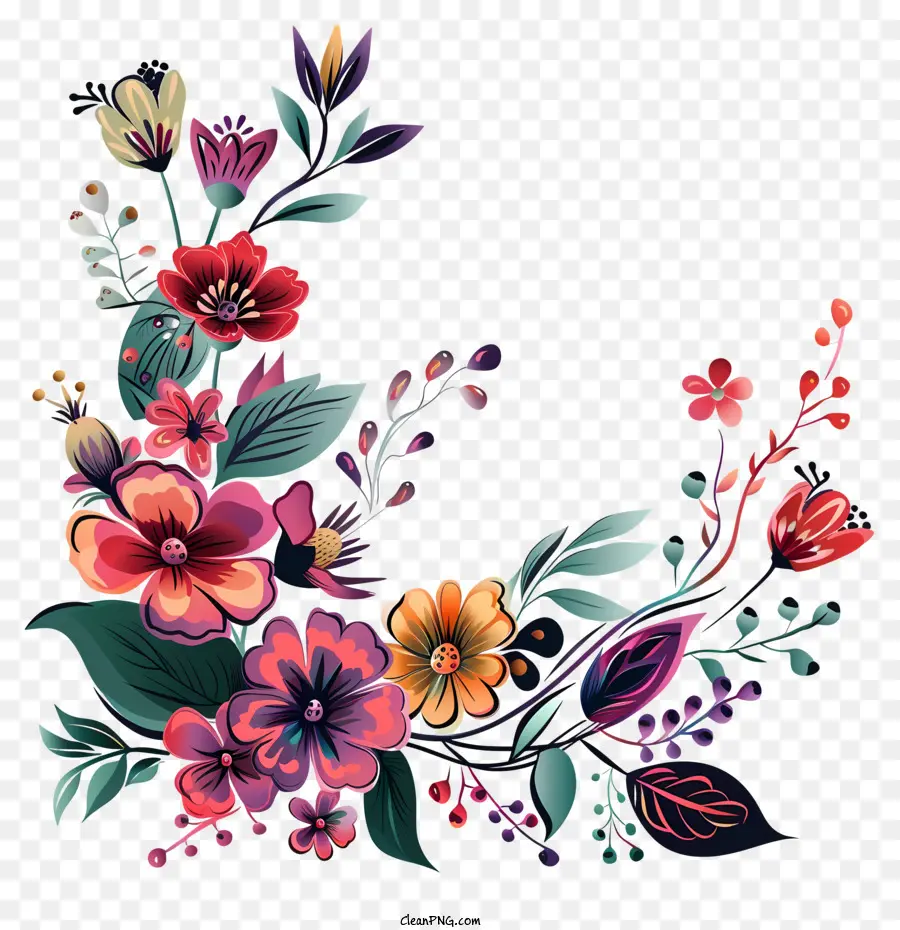 Boho，Arrangement Floral PNG