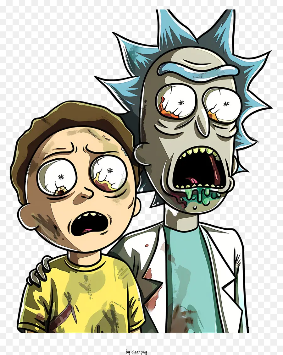 Rick Et Morty，Zombie PNG