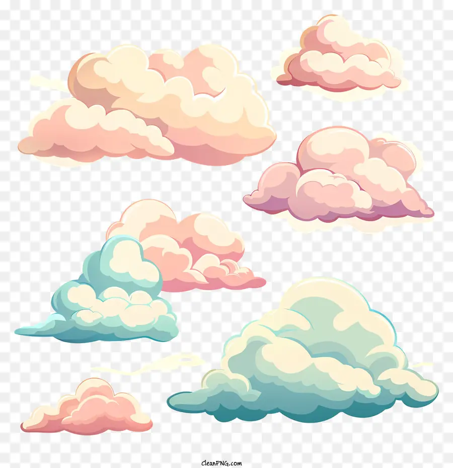 Nuage，Rose PNG