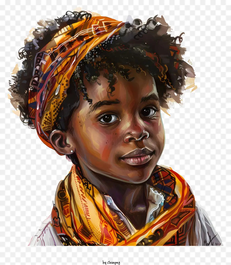 Africaine Garçon，Jeune Enfant PNG