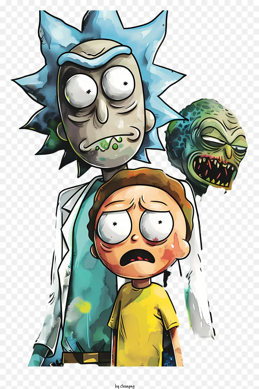 Rick Et Morty，Personnages De Dessins Animés PNG