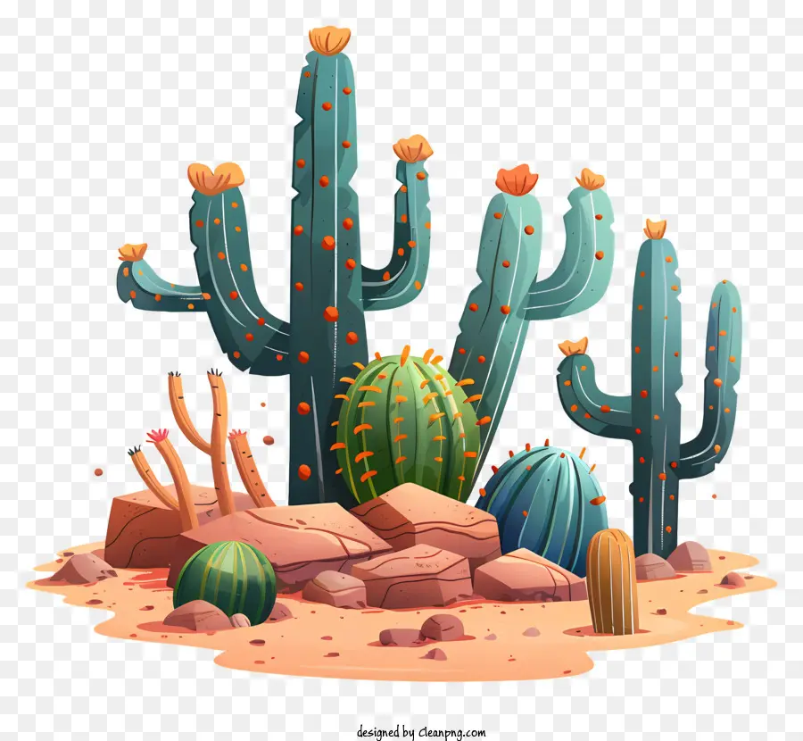 Cactus Mexicain，Cactus Champ PNG