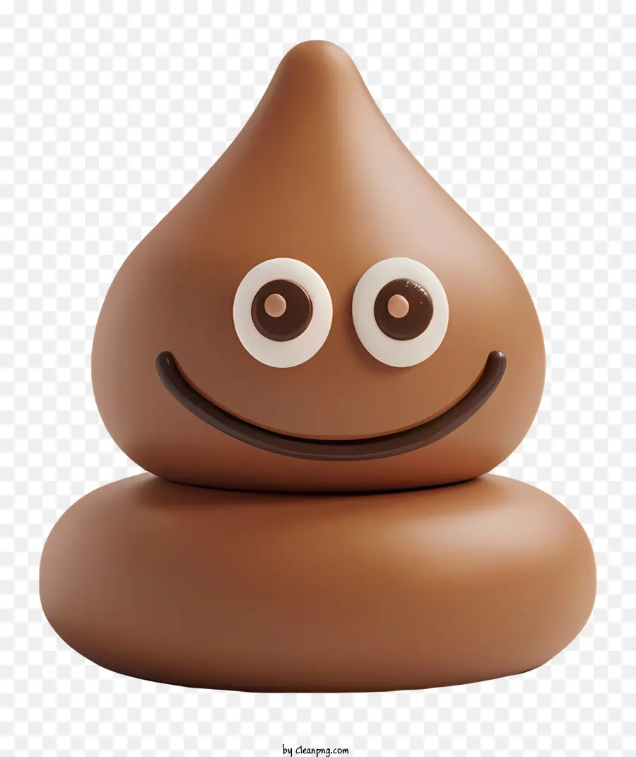 Merde Emoji，Chocolat PNG