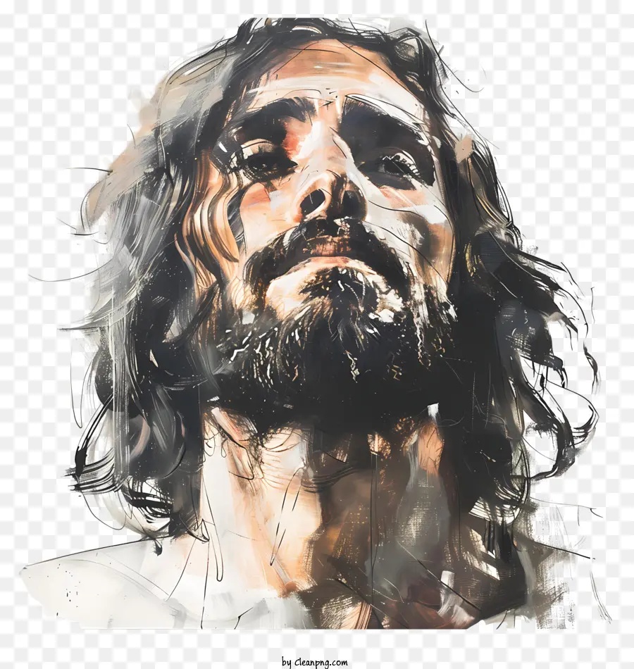Jésus，Peinture PNG
