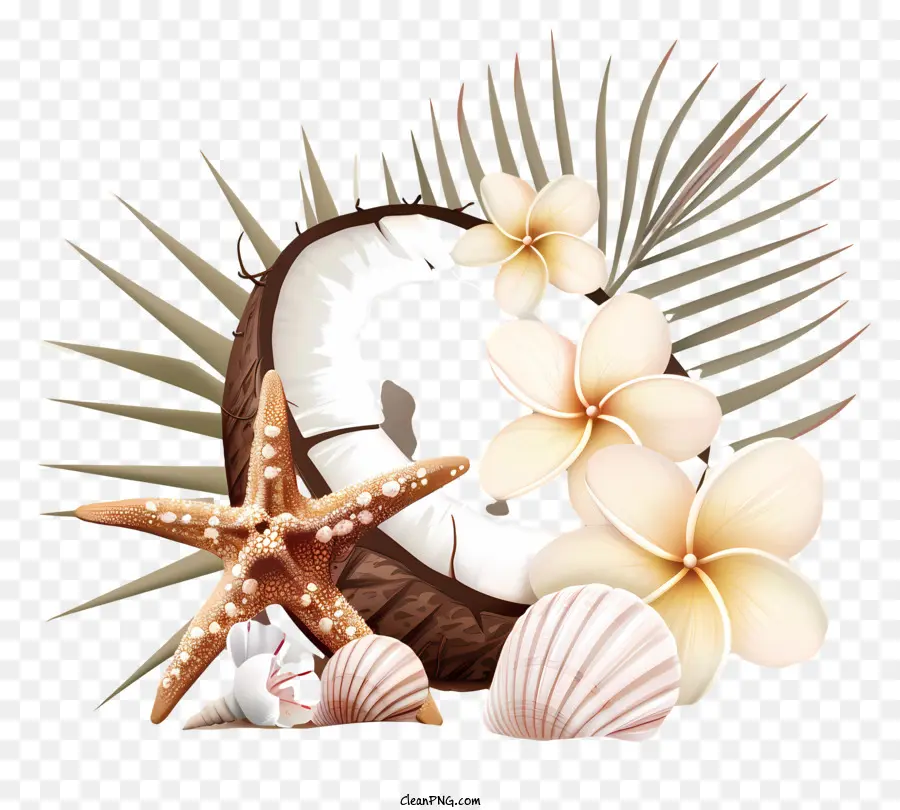 La Noix De Coco Beach，Arrangement Floral PNG