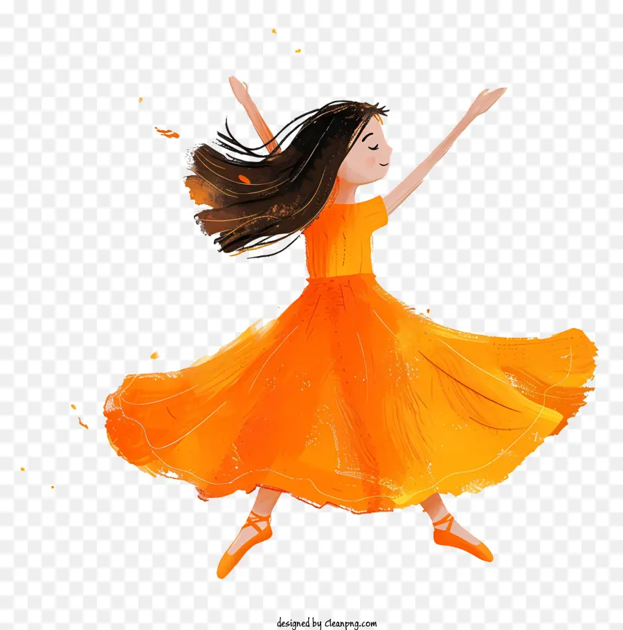 Petite Fille Dansante Ballet，Fille PNG