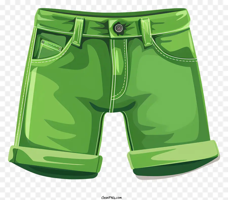 Dessin Animé Courts Métrages，Vert Shorts PNG