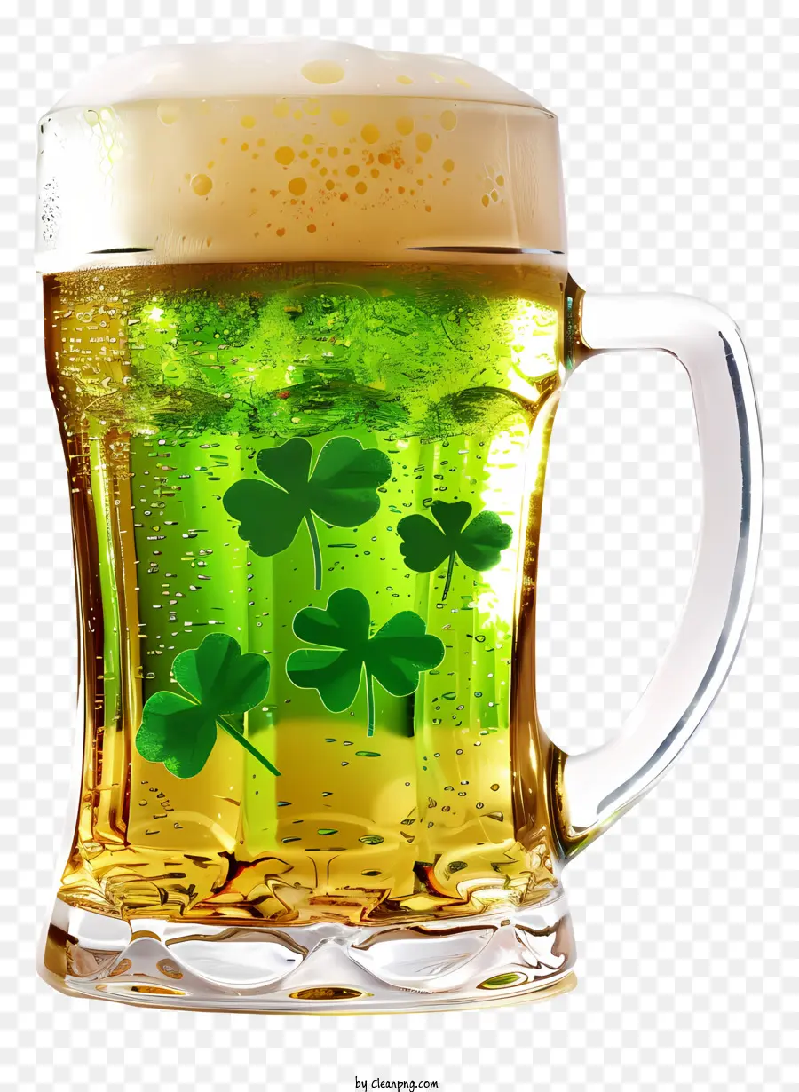 Jour De La Saint Patrick，Chope à Bière PNG