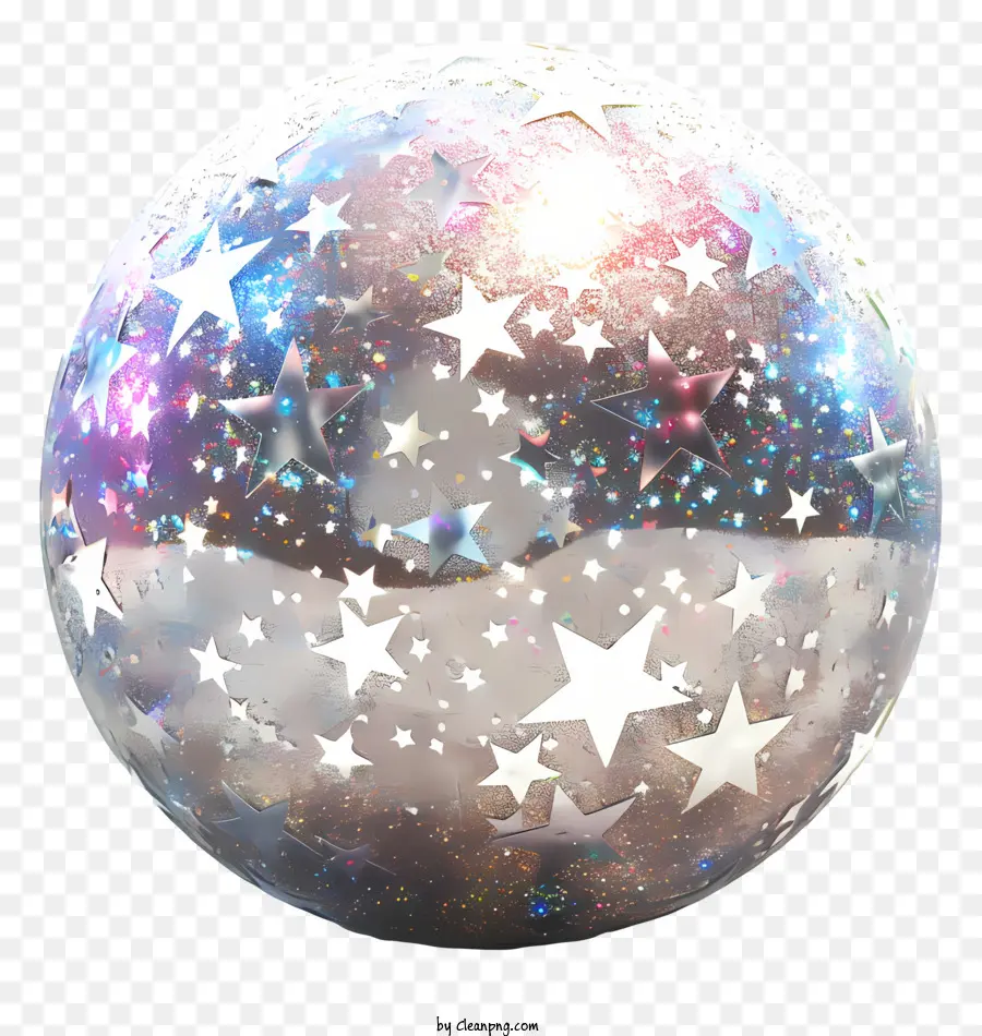 Boule Disco，Sphère Scintillante PNG