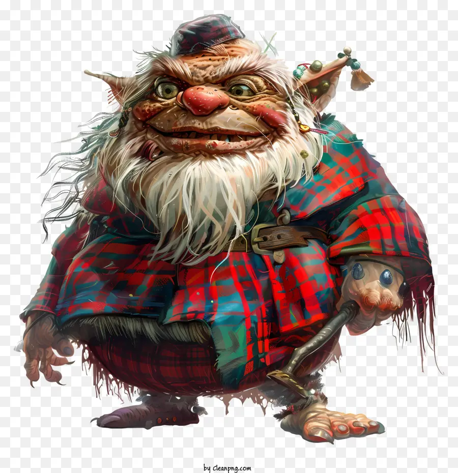 Journée Du Tartan，Lutin PNG