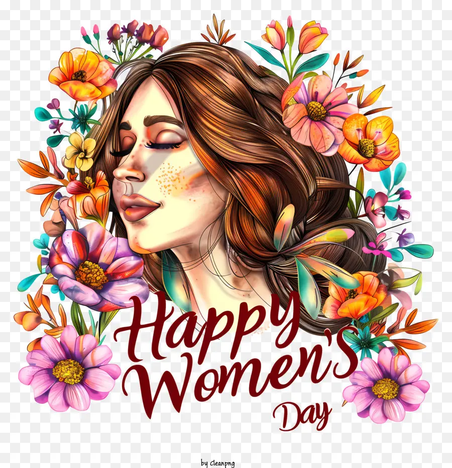 Bonne Journée De La Femme，Fleurs PNG