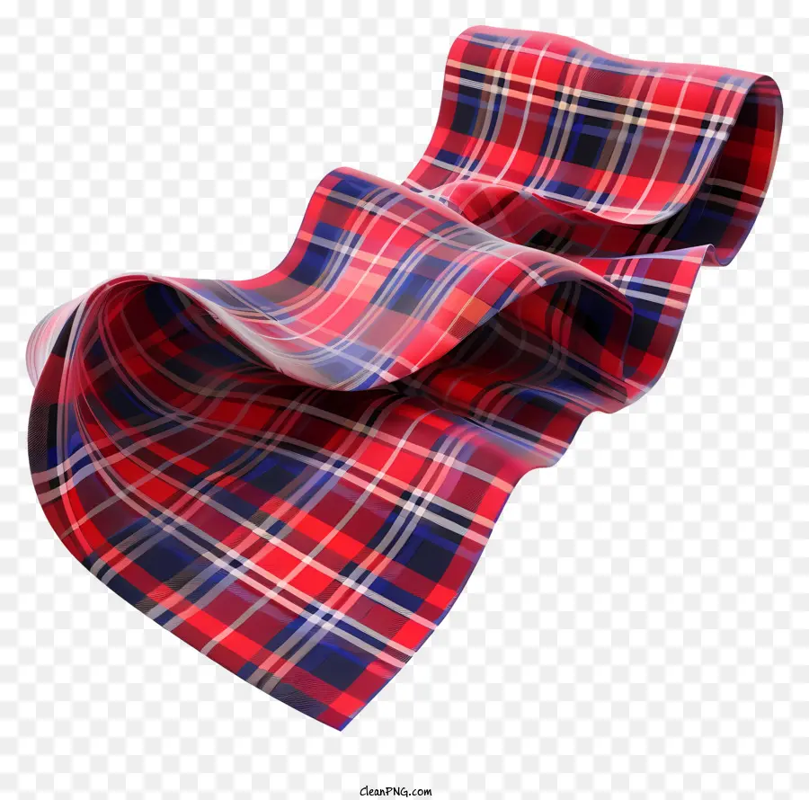 Journée Du Tartan，Tissu à Carreaux Rouge PNG