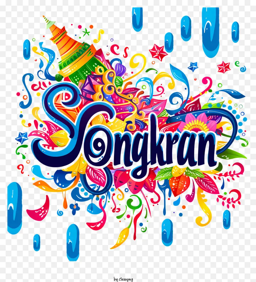 Songkran，Festival De Holi PNG