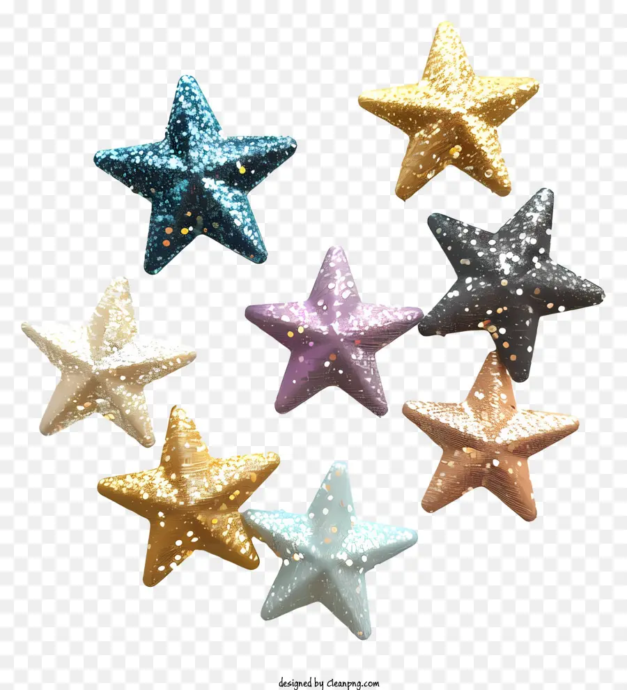 étoiles étincelantes，De Brillantes étoiles PNG