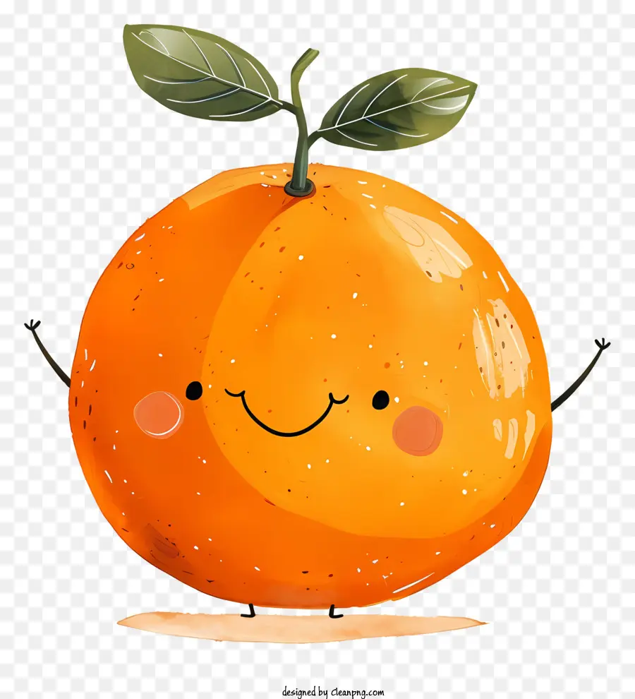 Dessin Animé Mandarine，Fruits Orange PNG