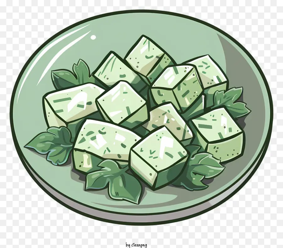 Tofu Puant，Les Légumes Verts PNG