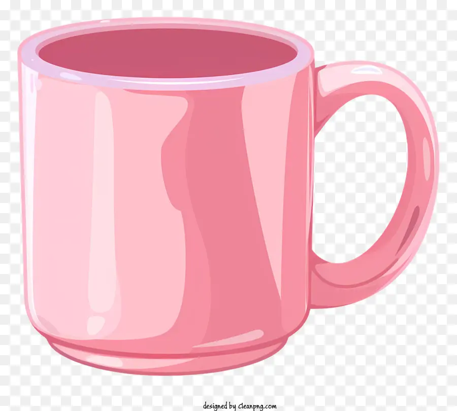 Rose Mug，Tasse En Céramique Rose PNG