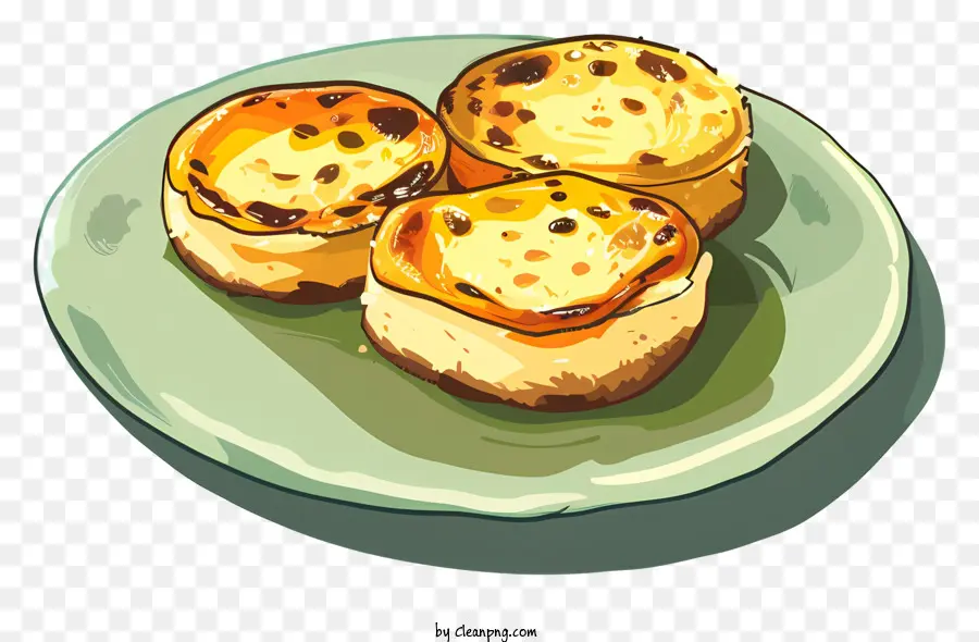 Pastel De Nata，Tartelettes PNG